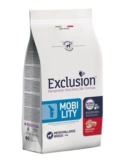 Exclusion Diet Mobility Medium/Large Breed Maiale E Riso - 12 Kg
