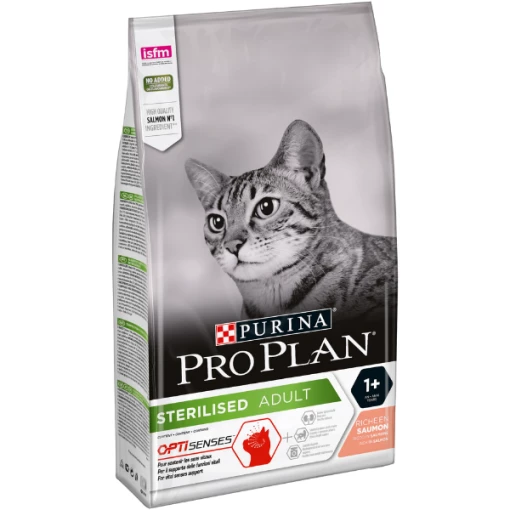 Purina Pro Plan Sterilised Optisenses Salmone - 1,5 Kg 5 Purina Pro Plan Sterilised Optisenses Salmone - 1,5 Kg -negozio di articoli per gatti proplan salmone 1 5 kg