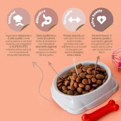 CooKing Dog Grain Free Adult All Breed Con Salmone - 12 Kg -negozio di articoli per gatti scheda prodotto 4 4