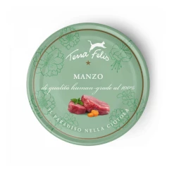 Terra Felis Umido Gatto Grain Free 80 Gr - Salmone E Pollo 10 Terra Felis Umido Gatto Grain Free 80 Gr - Salmone E Pollo -negozio di articoli per gatti terra felis manzo 1
