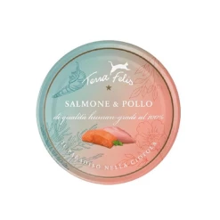 Terra Felis Umido Gatto Grain Free 80 Gr - Salmone E Pollo 12 Terra Felis Umido Gatto Grain Free 80 Gr - Salmone E Pollo -negozio di articoli per gatti terra felis salmone e pollo 1