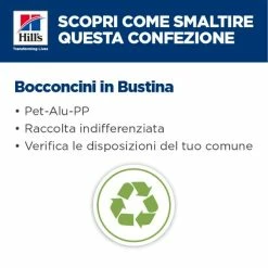 Hill's Prescription Diet Multicare Stress+Metabolic Feline 85 Gr - Pollo -negozio di articoli per gatti tutte le bustine 5